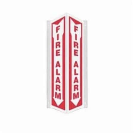 Accuform Exit Sign, Plastic, 8.5 in W, 6 in H PSP117